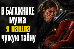 В багажнике мужа я нашла детское кресло
