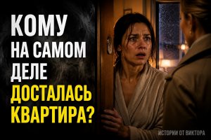 Незнакомка пришла за квартирой, которую я считала своей