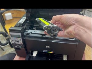 Особенности эксплуатации МФУ Hp Lj color M175a / M175nw / M175fw. Проблемы при замене картриджей.