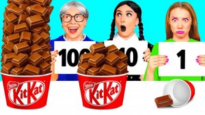 100 Слоев Еды Челлендж # Битвы с Едой от