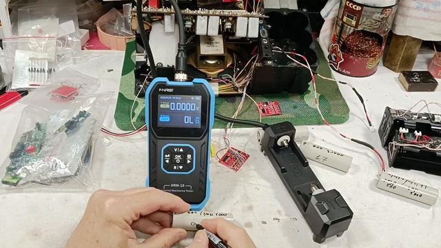 ВЭФ 202 от Алексея . Проверка Аккумуляторов Molicel INR 21700-P45B . Видео для заказчика . Часть №2
