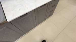 Кухонный гарнитур Агава 2 метра в цвете Трюфель