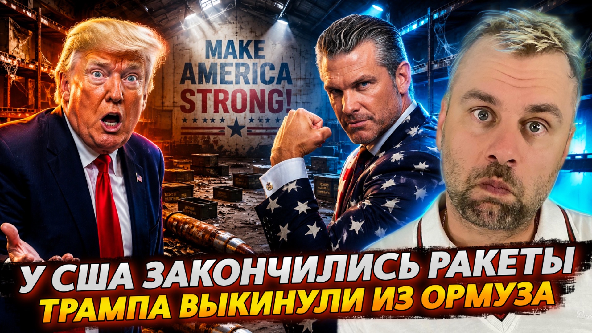У США КОНЧИЛИСЬ РАКЕТЫ! | ТРАМПА ВЫКИНУЛИ ИЗ ОРМУЗА?