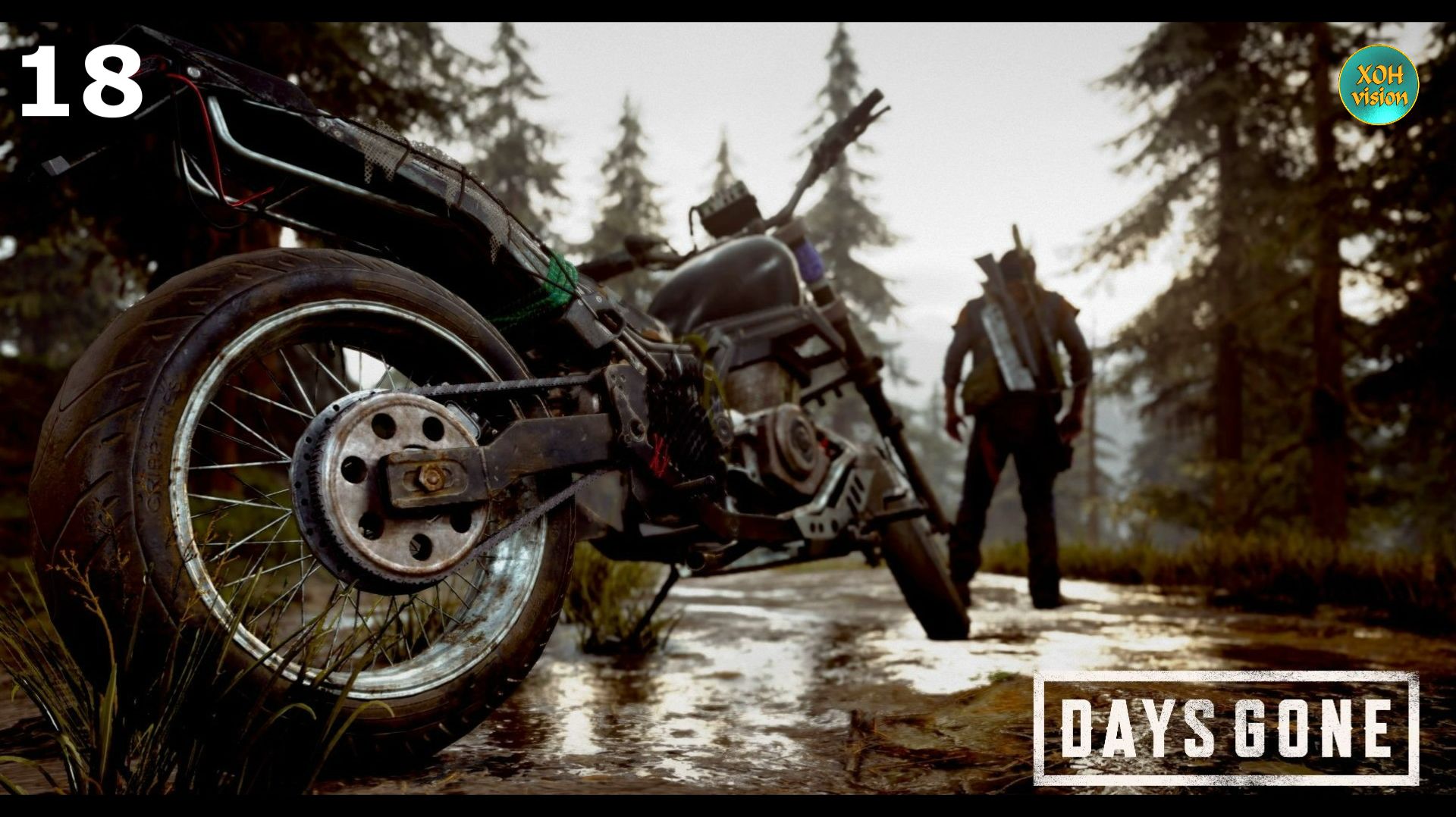Days Gone - Прохождение -18ч (НОВАЯ ИГРА +)  УРОВЕНЬ СЛОЖНЫЙ - ПУСТОЙ ДОМ (БАГ) 9:32
