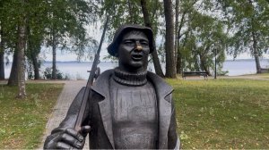 Памятник рыбаку в Осташкове: необычные места Селигера