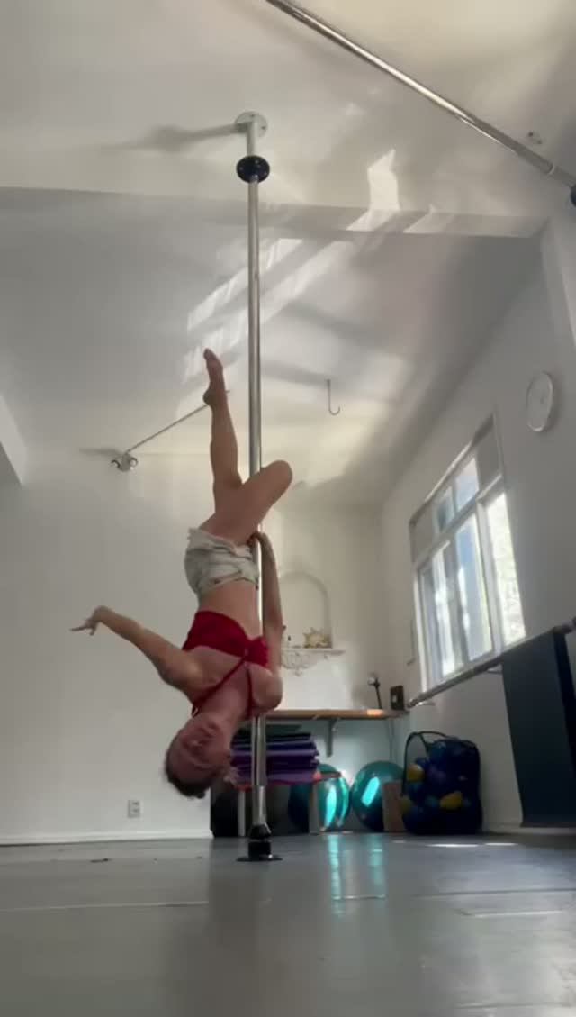 Моя тренировка по Pole Dance