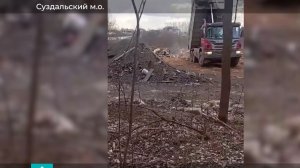 В селе Сновицы жители жалуются на незаконную свалку строительного мусора
