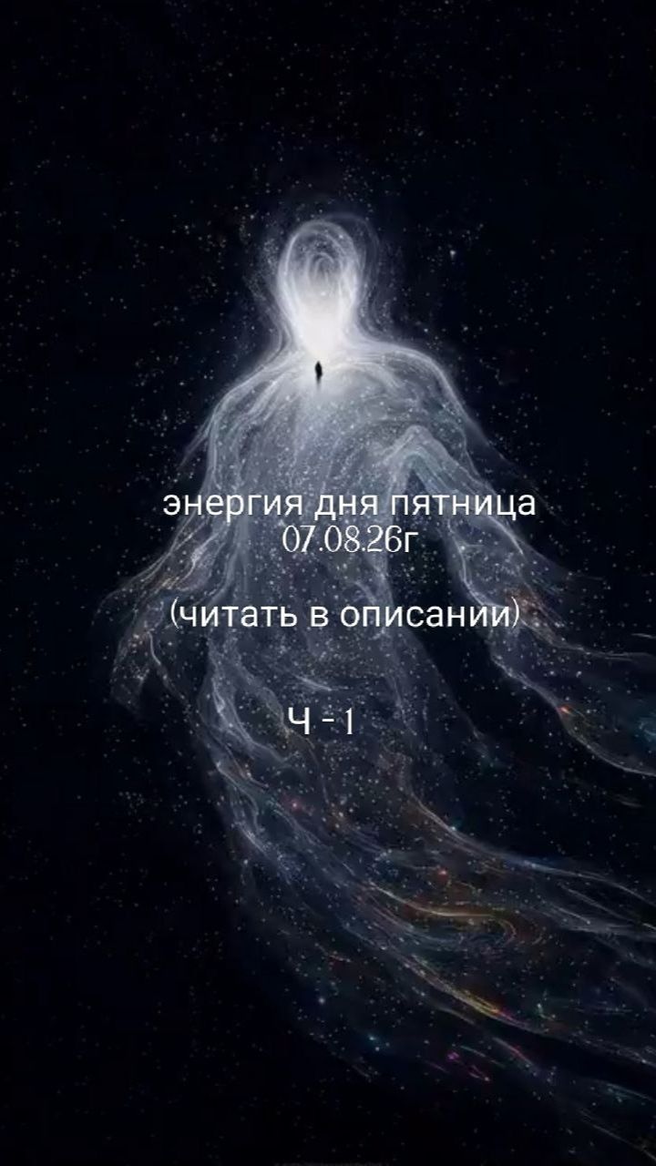 07.08.26г Ч-1 энергия дня пятница