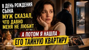 В первый день рождения сына муж сказал, что давно меня не любит