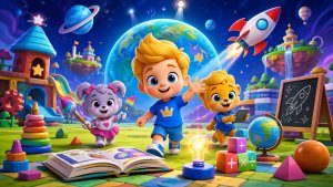 Лукас и друзья , развивающие игры для детей .