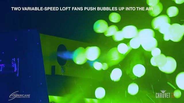 Hurricane Bubble Haze X2 Q6 By CHAUVET DJ