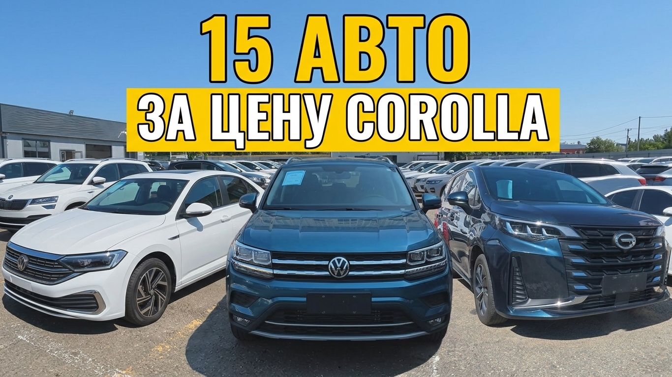 🚗 Что купить по цене Toyota Corolla – 15 альтернатив из Китая