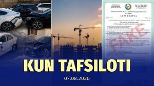 🍿 192 trln so‘mlik qurilishlar, Urganchda avtomobillarni pachaqlagan BYD va soxta bank — dayjest