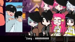 KPOP DEMON HUNTERS REACT TO RUMI AS MIZI | ALIEN STAGE • GACHA CLUB