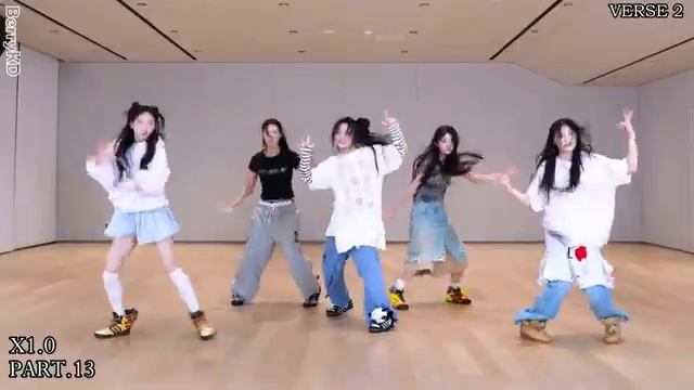 ILLIT (아일릿) - 'jellyous' Dance Practice Mirrored Tutorial
