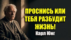 ПРОСНИСЬ ДО ТОГО, КАК ЖИЗНЬ ЗАСТАВИТ ТЕБЯ ПРОСНУТЬСЯ! | Карл Юнг.