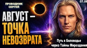 ДВА ЗАТМЕНИЯ И МОЩНЫЙ ПОРТАЛ: АВГУСТ 2026-го РАЗДЕЛИТ ЖИЗНЬ НА ДО И ПОСЛЕ | ПРОВОДНИК СЕРГЕЙ
