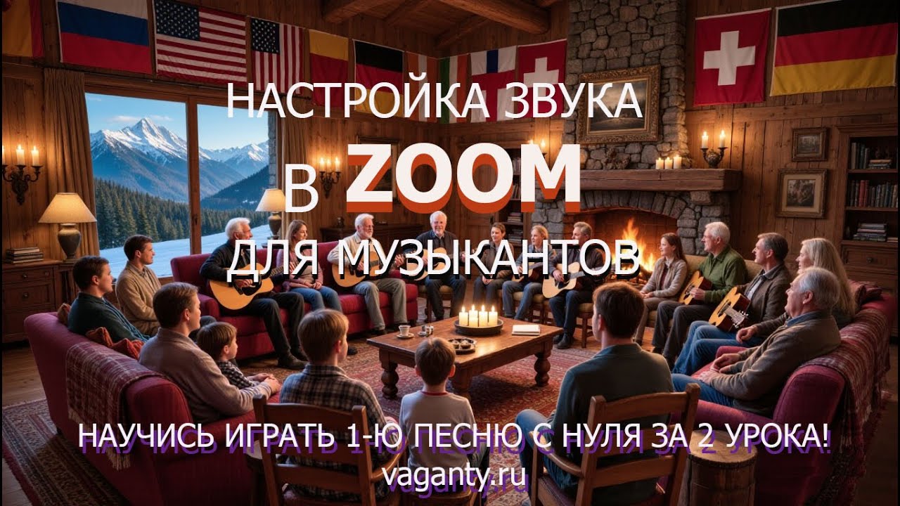 Настройки звука в ZOOM для музыкантов/#урокигитарыонлайн #песнинагитаре