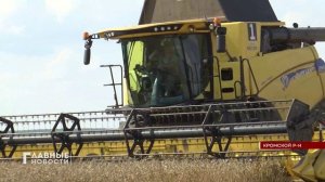 Тонны зерна нового урожая начали поступать на элеваторы и хлебоприемные предприятия