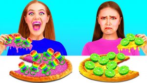 Укрась Пиццу Челлендж _ Кухонные Лайфхаки и Рецепты
