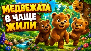 МЕДВЕЖАТА В ЧАЩЕ ЖИЛИ 🐻 ВЕСЕЛАЯ ПЕСЕНКА ПРО МЕДВЕЖАТ