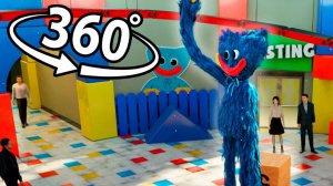 Huggy Wuggy «Час радости» 360° VR!Секретная сцена игры Поппи# Глава 4
