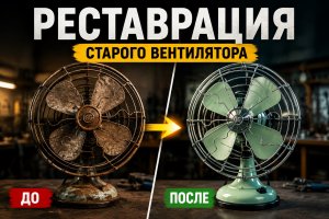 Реставрация очень старого вентилятора
