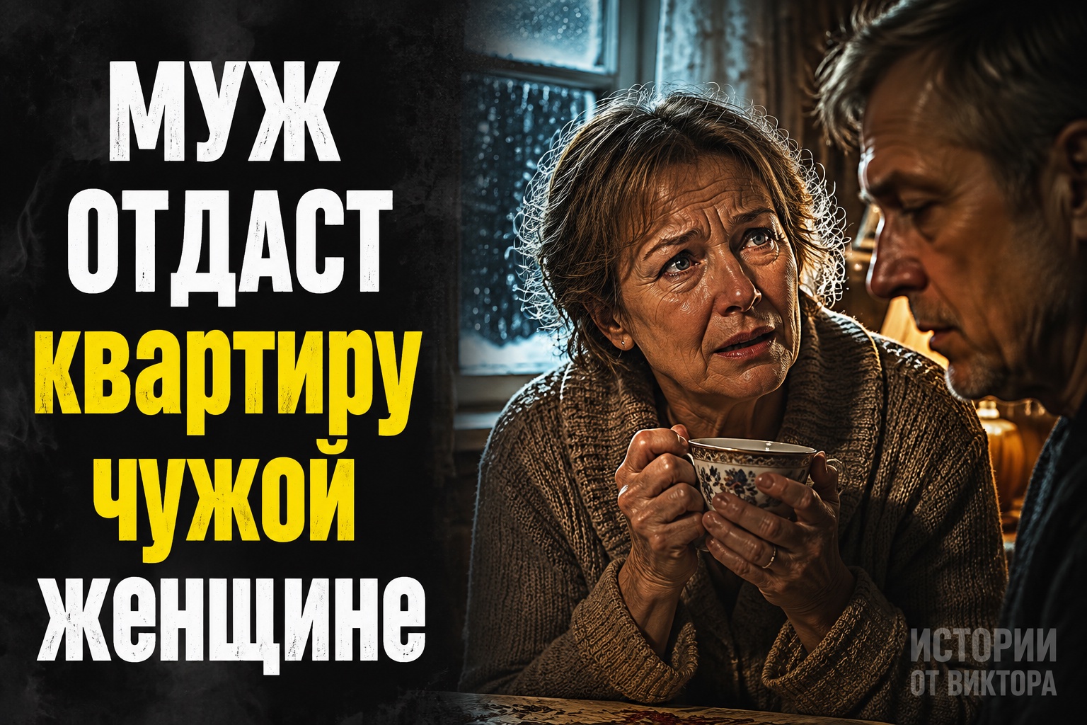 Муж решил отдать нашу квартиру чужой женщине