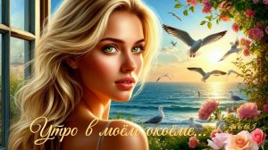 Утро в моём окоёме...🌅🌞👸🏼⛵🌈🌹🌄✨ /латино/