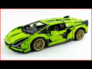 Сборка LEGO Technic Lamborghini Sián FKP 37 (42115)