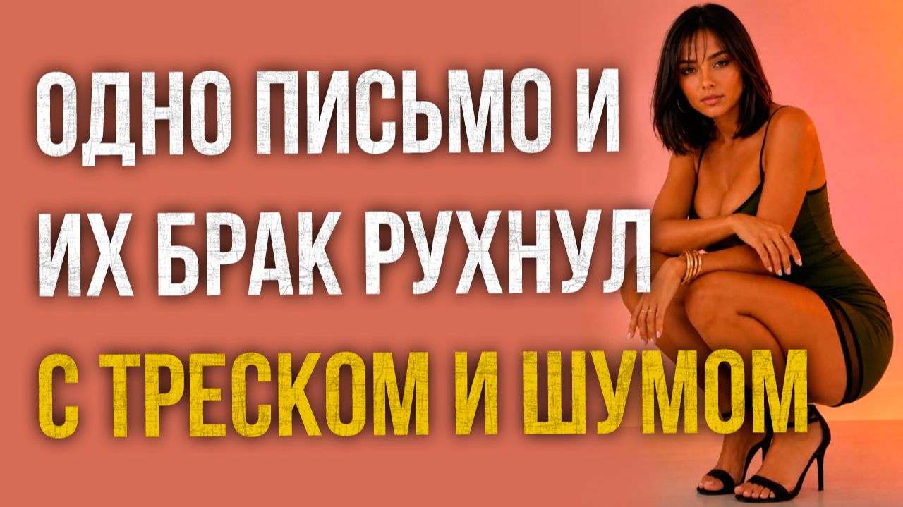 Истории измен - Одно письмо и их брак рухнул с треском и шумом