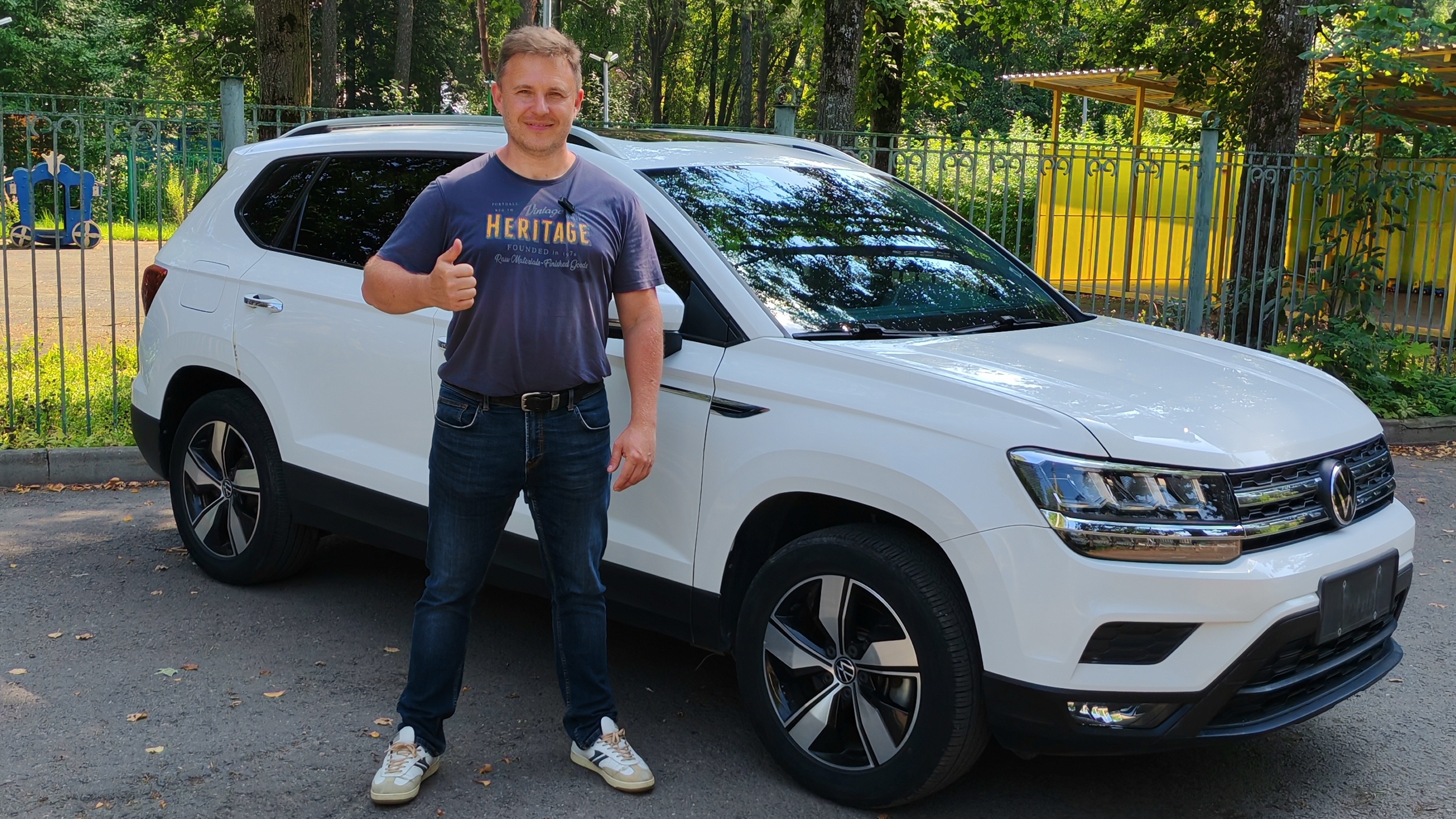 Пригнал VW Tharu из Китая за 2 млн в Москву