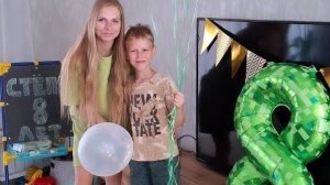 vlog ☀️ ДЕНЬ РОЖДЕНИЯ СТЕПЫ, 8 ЛЕТ / ОБНОВКА ДЛЯ ДОМА / ДЕЛАЮ ТОРТ 🎂/ НОВЫЙ КВЕСТ 🎈🎈🎈