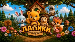 ЛАПИКИ 1 серия «Шишка дружбы»