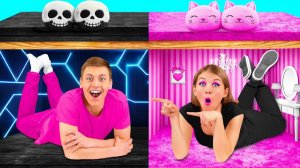 Секретный Домик Под Кроватью # Простые Трюки для Декора от PaRaRa Challenge