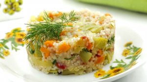 Летний ужин без мяса. Как вкусно приготовить овощи с рисом?