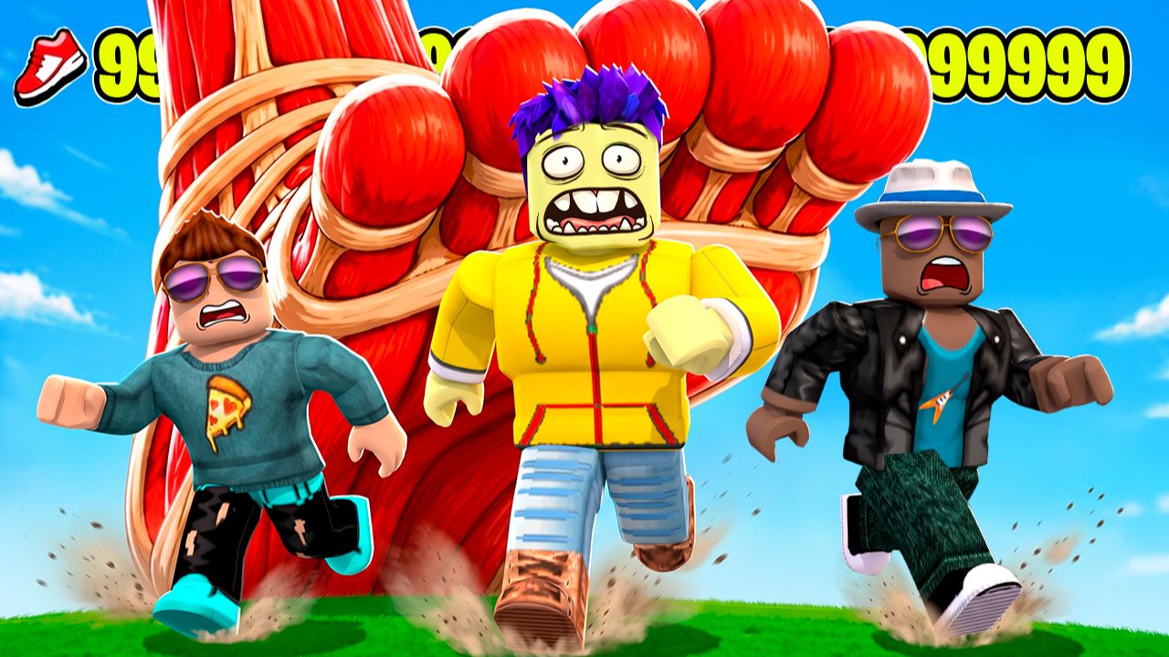СКОРОСТЬ ПРОТИВ ГИГАНТА! САМЫЙ БЫСТРЫЙ В ROBLOX