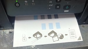 Canon G3430 Выравнивание печатающих головок