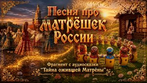 Песня про матрёшек России. Фрагмент из аудиосказки «Тайна ожившей Матрёны»