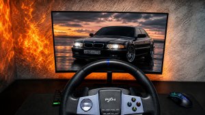 Я ГЛУХОНЕМОЙ, БМВ E38 ШАШКИ ПО ГОРОДУ на РУЛЕ | CITY CAR DRIVING #citycardriving #руль