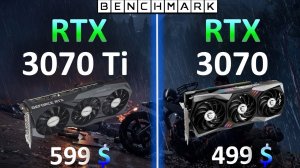Geforce RTX 3070 Ti vs RTX 3070 Test in 8 Games // 1080p, 1440p, 2160p