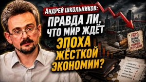 Андрей Школьников Правда ли что мир ждёт эпоха жёсткой экономии
