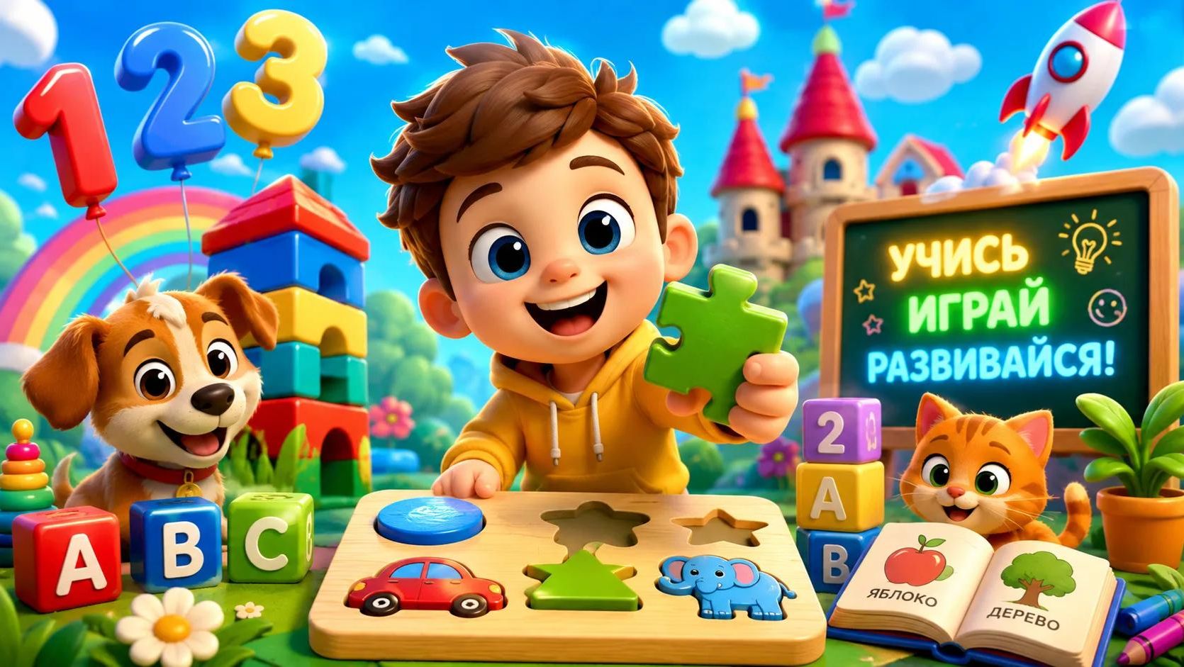 Развивающие игры для детей.