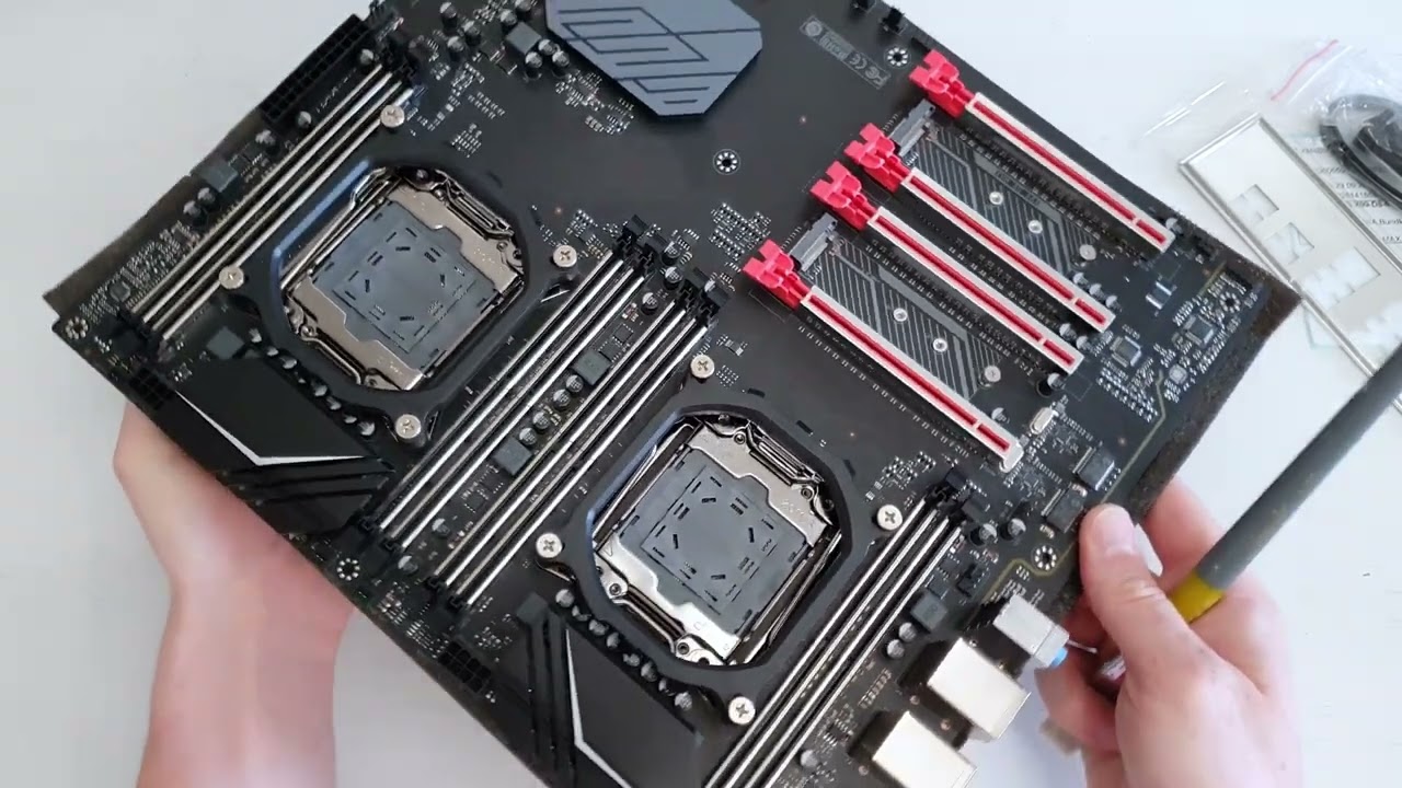 Unboxing Machinist X99-D8 MAX For BIOS & TPM 2.0 Development