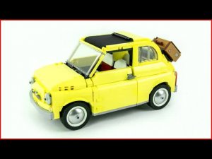 Сборка LEGO Creator 10271 Fiat 500 — Brick Builder