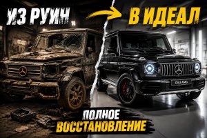 Восстановление заброшенного Mercedes-Benz G-Class