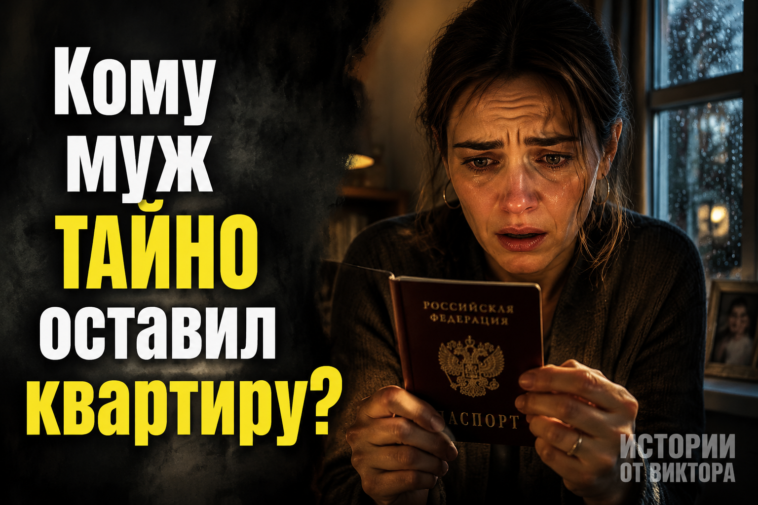 Кому муж оставил квартиру после тридцати семи лет брака