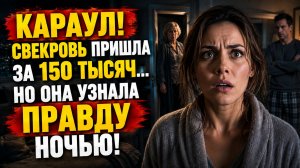 Истории из жизни | Свекровь пришла ночью за деньгами, но раскрылась страшная правда | Аудио рассказы