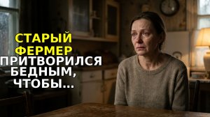 Старый ФЕРМЕР притворился БЕДНЫМ, чтобы проверить, кто из его 4 детей по-настоящему его