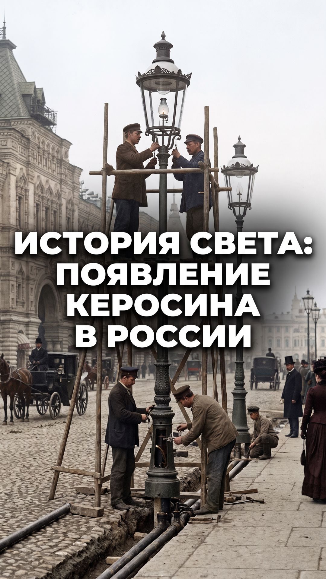 История света: Приход Керосина в Россию
